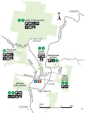 Maps - Tamborine National Park - Walking Tracks