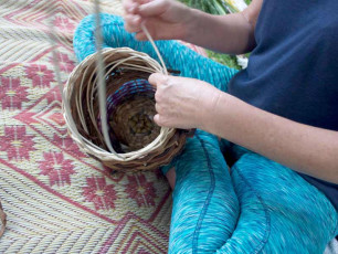 Basket Weaving - Cindy Wood