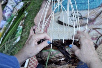 Basket Weaving with precision - Cindy Wood