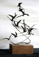 Catherine Anderson Sculpture Artist - On The Wing