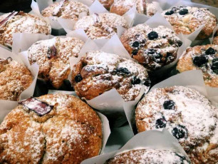 Mountain Brew Coffee - Homemade muffins fresh from the oven