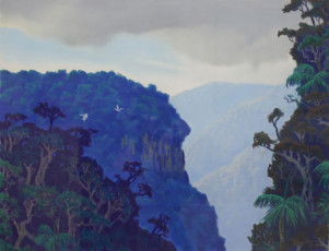 Dave Groom Landscape Artist - Above the Deep Gorge