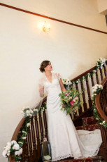 The Manor Tamborine Mountain - Bride Descending the Spiral Staircase
