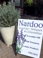 Nardoo Lavender Shop Gallery Walk - Shop Sign