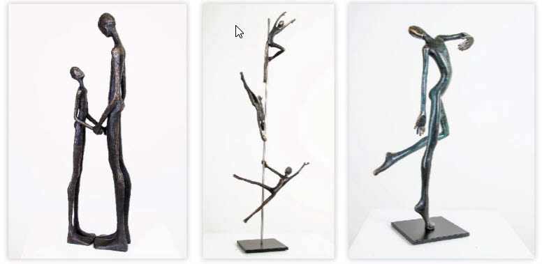 Denise Murray New Sculpture - Under The Greenwood Tree