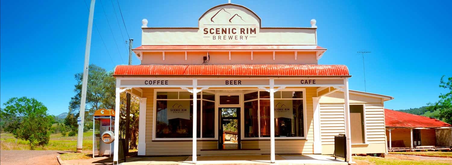 Front of building view Scenic Rim Brewery